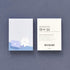SET 4 Packs, 4 100 400 Monolike Memopad Gureum's Daily Life design - Different Designs, Sheets Per Pad, Total Sheets