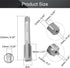 Utoolmart Metric Machine Taps, M20 x 2.5mm Pitch H2 Right Hand Thread Plug, HSS Uncoated, 4 Straight Flutes, Thread Tapping DIY Tool, 1pcs