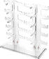 Lamoutor 2 Row Transparent Sunglasses Rack Holder - Glasses Display Stand