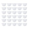 ascavs Non-Woven Bottom Insert Full Face Shield, Disposable Liner for Blocking Dust &