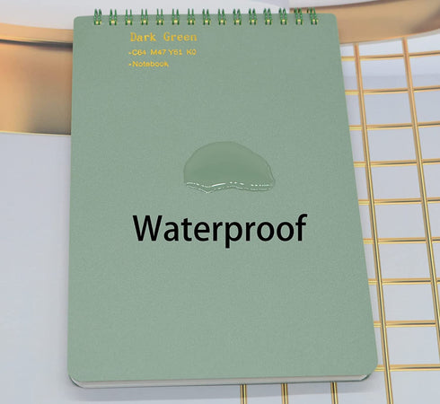 Yansanido Top Bound Spiral Notebook, 4 Pcs B5 Size, 9.8 Inch x 6.9 Inch, College Ruled Paper, 80 Sheets (4 Pcs)