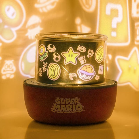 3 Paladone Super Mario Projection Light - Officially Licensed Nintendo Projector Lamp with Interchangeable Scenes