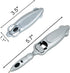 Transformers Cool Silver Pen Transforming Robotic Ballpoint Pen 2007