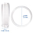 30 Pack 60 x 15 mm Plastic Petri Dishes with Lids, Petri Dish, Deep Clean, Lab Petri Dish for Mycology Supplies, Plants, School Science Project, Lab Experiment, Biology, Microbiology Studies