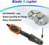 692496002 Oscillating Tool Adapter Compatible with Jobmax Heads R8223404 for Ryobi Blade Adapter Replacement (2 Pack)