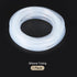 33ft Clear Silicone Tubing, 3/16" ID x 9/32" OD 5mm x 7mm Pure Industrial Plastic Hoses for Pump