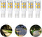 12V 24V Low Voltage Landscape LED Light Bulb T5 T10 Wedge Base 25W Equivalent 240lm 1.5W Cool White 6000K Pack of 6