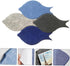 8 12.20X6.69X0.70In MAGICLULU Pcs Fish Felt Tiles Self-Adhesive Bulletin Board Decorative Wall Stickers for Office Home