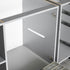 4pcs Set, Lurrose Furniture Drawer Slides and Plastic Guide Accessories Side Mount Drawer Tracks for Cabinet, Dresser