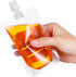 Packaging 102pcs (100 100ml 2 OSALADI Stand-up Spout Pouches for Beverage Bag, X Soy Milk Flasks with Small Funnels)