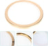 Kisangel Dustproof Lampshade Cover with Shiny Iron Ring Ceiling Lamp Shade Protector Dust for Chandelier and Lamp Decor