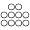 PATIKIL 10pcs Tri Clamps Gasket, 91mm OD 73mm ID Sanitary TC Tri