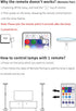 YHW 2.4G 28 Bulbs, Lamp-1 Pack Magic Home Remote Control with Keys, RGB+CCT for Smart LED Smart Floor