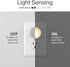 45084, 4 Pack Lights By Night Mini LED Night Light, Plug-In, Dusk To Dawn Sensor, Warm White, Compact, Ambient