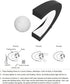 Floating Moon Night Light Lamp, Magnetic Levitation Desktop Light, Multicolor Changing ABS Floating Moon for Office