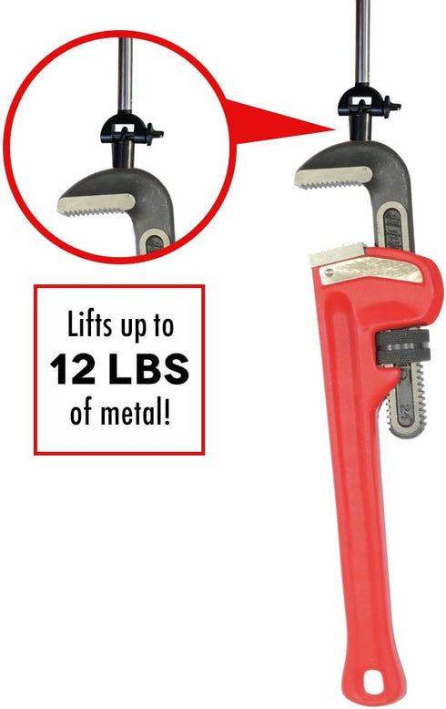 Magnet Pal MagnetStick 39" Telescoping Magnetic Pickup Tool, Heavy Duty Extendable Arm with Neodymium Anti-Rust Magnet