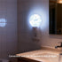 Olikked 0.5W Plug-in Coastal Blue Seaside Pattern Night Light Starfish Shells and Coral Nightlight with Dusk to Dawn