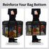1PK 3X-Large Commercial Bodaon Thermal Insulated Food Delivery Bag with Hard Bottom - Catering Cooler Bag for Hot