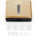 Commercial Adhesive Paper Towel Holder for Bathroom: Multifold/Trifold/C Fold Paper Towel Dispenser for Compact Toilet