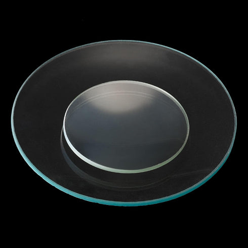 PATIKIL 50mm/90mm Diameter Watch Glass, 1 Set Beaker Cover with Smooth Edges for Laboratory