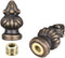 WOEIFGV Bronze Metal Lamp Finial Knob Lamp Decoration for Lamp Shade Standard Lamp Harps Desk Lamps Floor Lamps