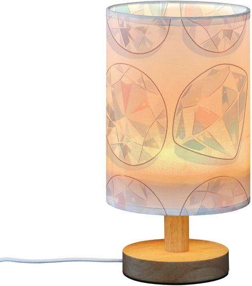 Yuiboo Holographic Gemstone Night Light for Kids - Bedroom Lamp