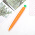 sencoo 4 Pack Carrot Mechanical Pencil, 0.5mm, Creative Student Stationery Gift