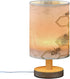 ALAZA Retro Sunflower Bee Table Lamp for Bedroom USB Port Bedside Lamp Small Nightstand Desk Lamp for Girls Boys Kids
