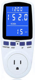 Upgraded Watt Power Meter Plug, Home Electrical Usage Monitor, Energy Voltage Amps Tester with Backlight