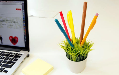 Kikkerland Potted Pen Stand, SC24