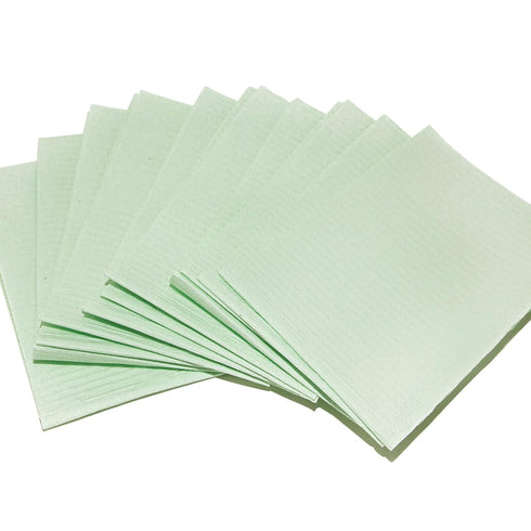 Dental Bibs - Disposable Bibs for Adults - 3 Ply Patient Bib