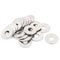 uxcell 20pcs M8 304 Stainless Steel Flat Plain Washer Spacer - Silver Tone (Pack of 20)