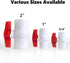 2 Pack 2" PVC Ball Valve, Shut Off Valve Slip for Water Pipe, Plumbing & Irrigation System