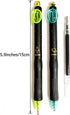 Anxiaoxuan 4 PCS Retractable Fun Outer Space Gel Pens with Large Capacity Refill Black Ink, Comfort Silicone Grip