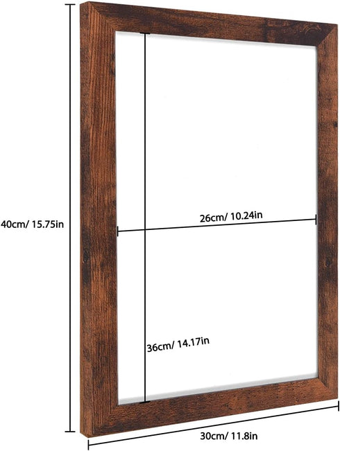 Dry Erase White Board, Magnetic Surface Whiteboard for Office/School/Home, Hanging Board for Decoration/Planning/Kitchen Grocery List/Drawing/Memo,12"x 16"(BB-BN-3040) by TORASO