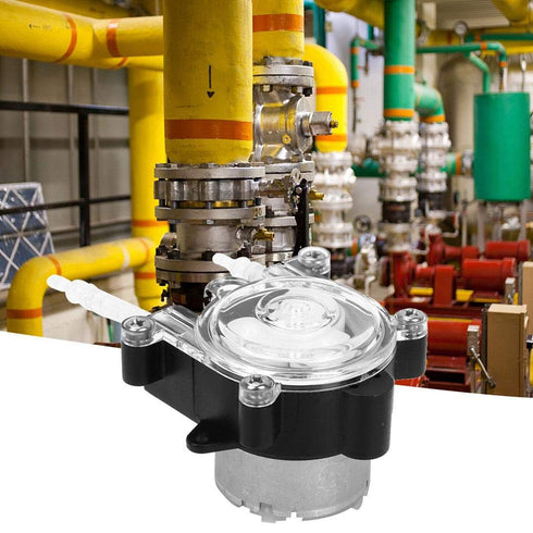 Peristaltic Pump, DC 6V Micro Pump for Lab, Aquarium, Biochemical Analysis, Food, Paper Industry