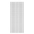 HARFINGTON 10pcs Extra Long Drill Bits, 2mm HSS Straight Shank, 120mm Length for Metal Woodwork