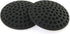 HJ Garden 2PCS Black Wall Protectors, Door Handle Bumpers, Rubber Self Adhesive Silencer Crash Pad for Home Office