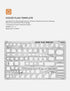 Nicpro Architectural Drafting Tools, 3 PCS Templates for House Plan Furniture, Interior Design CAD Drawing