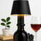 VINOWAKE Glovi Premium Wine Bottle Lamp by LINKSTYLE Dimmable White Lights, Rechargeable