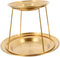 HEALLILY Stainless Steel Seafood Display Tray for Buffet Sashimi Oysters Gold Platter