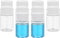 PATIKIL 30ml Reagent Bottles, 10 Pcs, PET Wide Mouth Round with Screw Cap for Lab Liquid, Solid Sample Storage