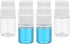 PATIKIL 30ml Reagent Bottles, 10 Pcs, PET Wide Mouth Round with Screw Cap for Lab Liquid, Solid Sample Storage