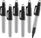 TH Golf Mini Permanent Markers, Assorted Colours, Fine Point, 6 Count (Black)