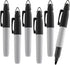 TH Golf Mini Permanent Markers, Assorted Colours, Fine Point, 6 Count (Black)