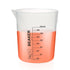 1 PC Plastic Beaker Set, 2000ml (33.8oz) Black Graduated Beakers, Lab Measuring Cup with Dump Spout