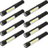 COB LED Work Flashlight with Magnetic Base and Clip Multi-Function Pocket Pen