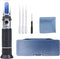 VGVGV Brix Refractometer, Water Honey Refractometer with ATC Calibration Honey Moisture Meter Tester