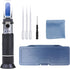 VGVGV Brix Refractometer, Water Honey Refractometer with ATC Calibration Honey Moisture Meter Tester