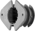 PXINS012-10 1/2 in. PEX Insulator Cap, Hard Plastic (10 Pack), Gray
